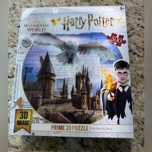 Harry Potter Lenticular 3D Hogwarts Jigsaw Puzzle 500 Pieces
